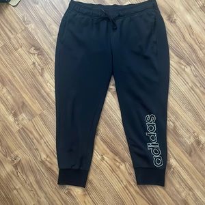 Adidas sweat pants XL black